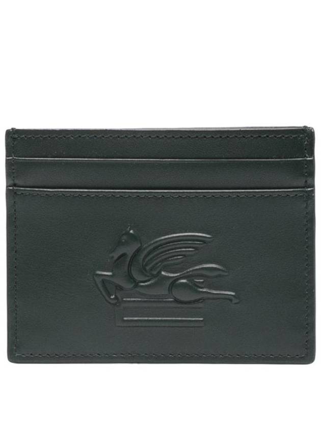 Pegaso motif embossed leather card holder 1H7692201 - ETRO - BALAAN 1