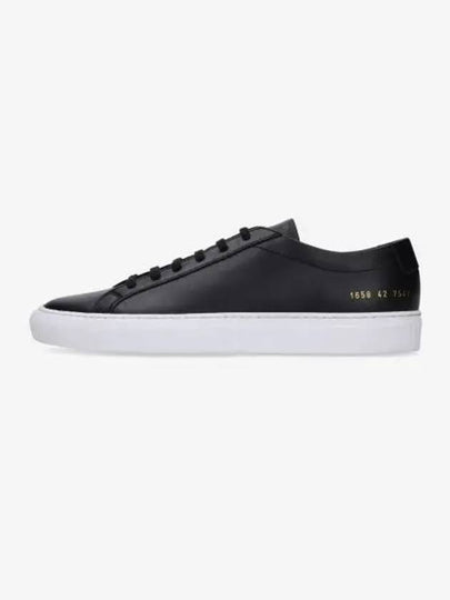 Original Achilles Low Top Sneakers Black - COMMON PROJECTS - BALAAN 2