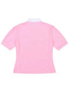 puff sleeve half zip-up t-shirt OF9013LAPINK - ONOFF - BALAAN 2