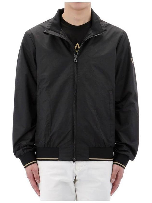 EA7 Core Identity Zip-Up Jacket Black - EMPORIO ARMANI - BALAAN 1