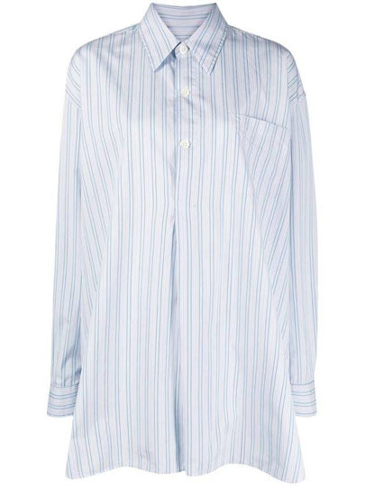 Popover Stripe Shirt Blue - OUR LEGACY - BALAAN 2