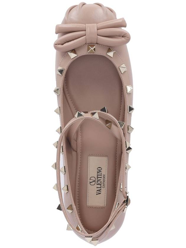 Valentino Garavani Flat shoes Pink - VALENTINO - BALAAN 5