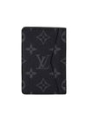 Pocket Organizer Monogram Card Wallet Black - LOUIS VUITTON - BALAAN 5