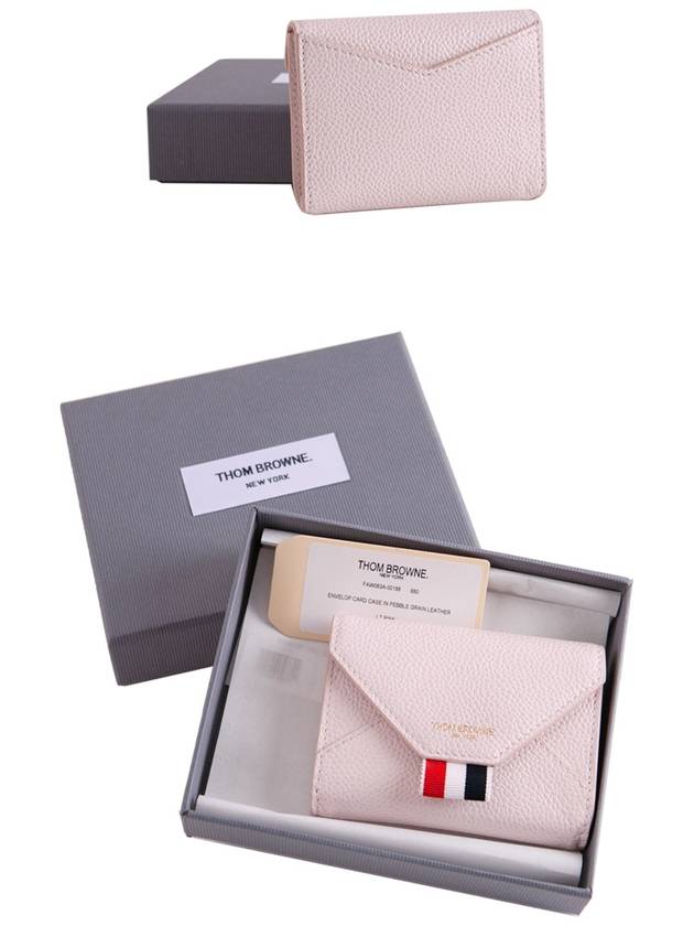 Envelope Card Wallet Pink - THOM BROWNE - BALAAN 6