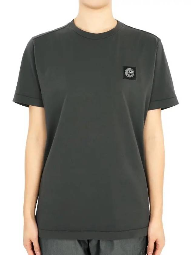 Kids 30/1 Cotton Jersey Short Sleeve T-Shirt Grey - STONE ISLAND - BALAAN 3