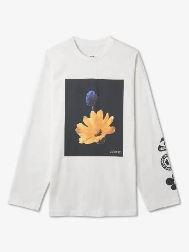 Oversized Flora T shirt OFFWHITE Off White 23E28OAJ18COT00727101 - OAMC - BALAAN 1