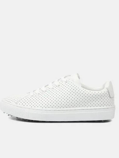 Women's Perforated Spike Shoes White - G/FORE - BALAAN 2