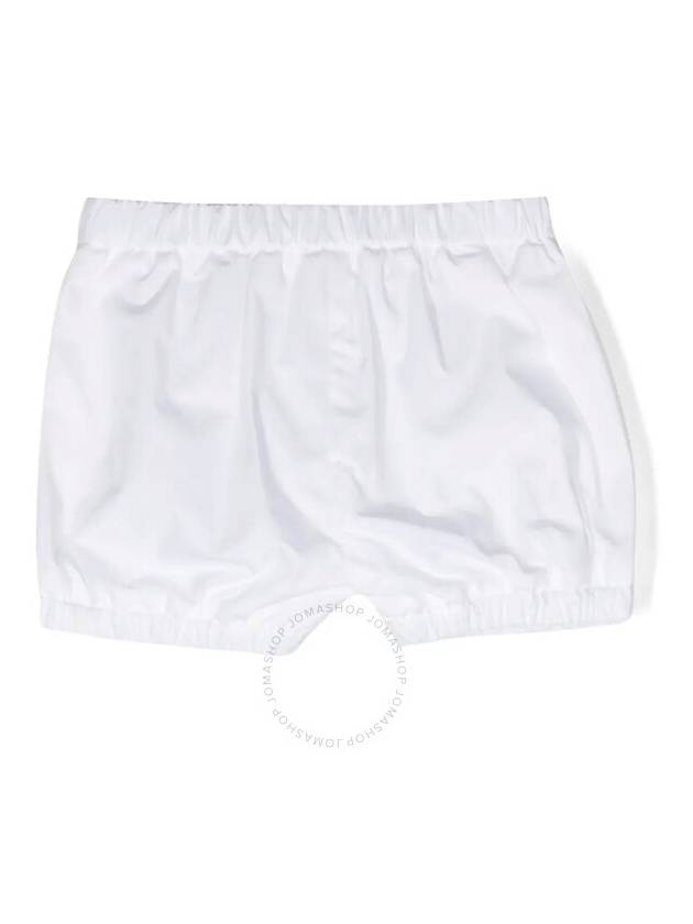 Moncler Girls Logo-Patch Cotton Bloomers, Size 3 - MONCLER - BALAAN 2