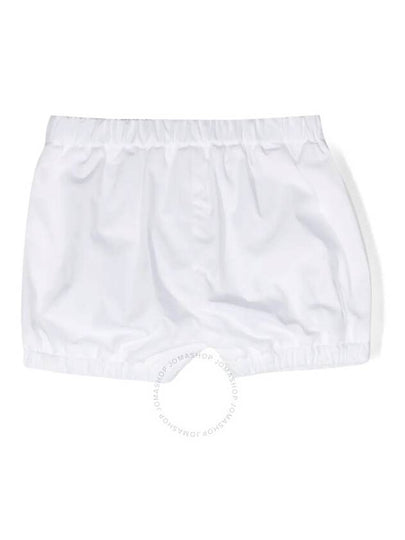 Moncler Girls Logo-Patch Cotton Bloomers, Size 3 - MONCLER - BALAAN 2