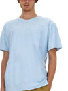 Howlin Short Sleeve T Shirt Fons Summer Blue Free - HOWLIN' - BALAAN 4