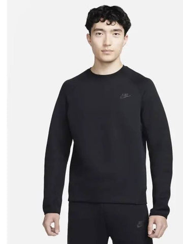 Sportswear Tech Fleece Crew M Black FB7917 010 - NIKE - BALAAN 1