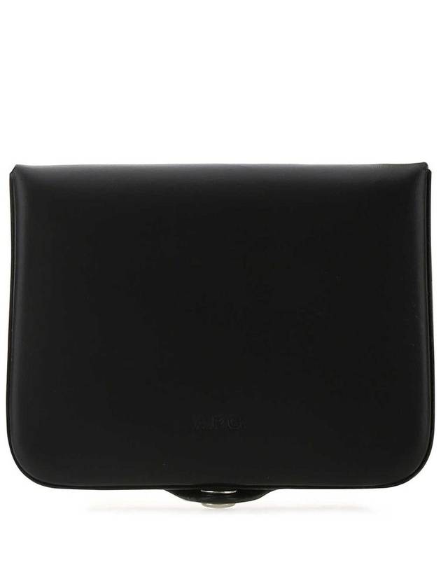 Josh Leather Coin Wallet Black - A.P.C. - BALAAN 2