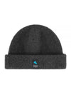 Runa Logo Patch Beanie Raven - KLATTERMUSEN - BALAAN 2