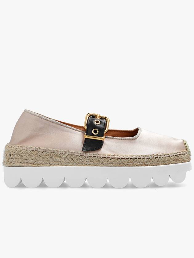 Women's Satin Petal Espadrilles Pink - MARNI - BALAAN 2