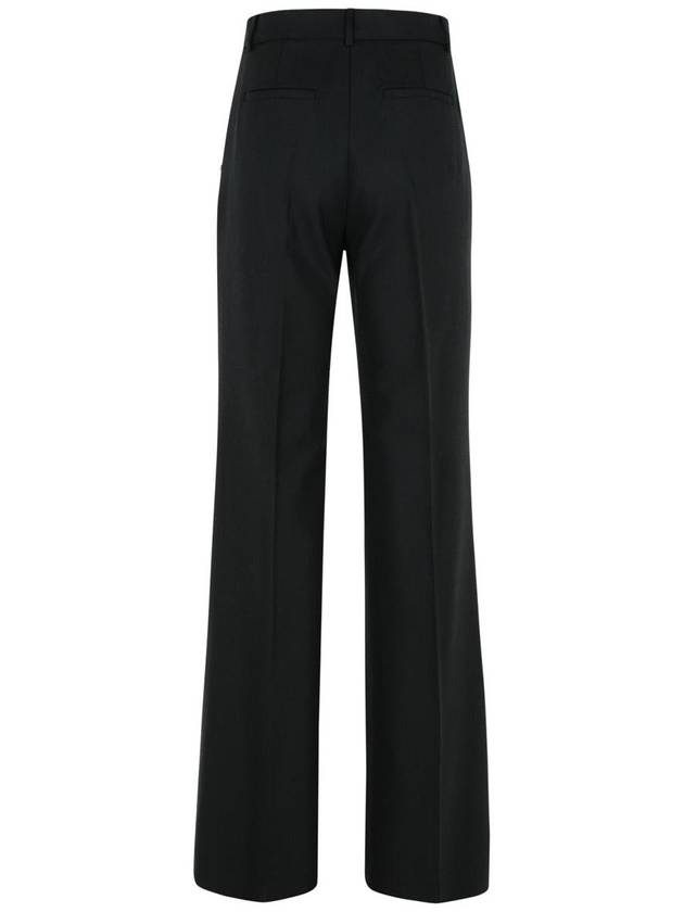 Sportmax 'Oxalis' Black Virgin Wool Pants - MAX MARA SPORTMAX - BALAAN 3