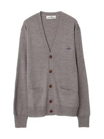 logo men cardigan - VIVIENNE WESTWOOD - BALAAN 1