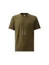 30/1 Jersey Goggle Short Sleeve T-Shirt Green - CP COMPANY - BALAAN 2