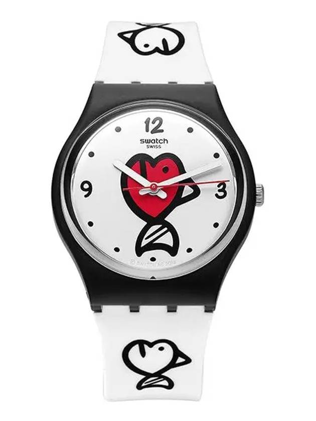 Watch GB321 I love your folk FISHY FISHY urethane watch - SWATCH - BALAAN 1