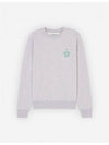 Logo Comfort Sweatshirt Grey - MAISON KITSUNE - BALAAN 1