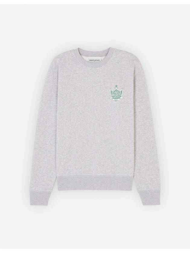 Logo Comfort Sweatshirt Grey - MAISON KITSUNE - BALAAN 1