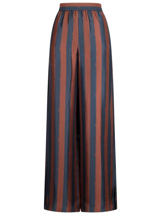 24 F W Silk Pants WITH PEQUIN Stripe FR6494AWZVF1P2U B0651179871 - FENDI - BALAAN 2