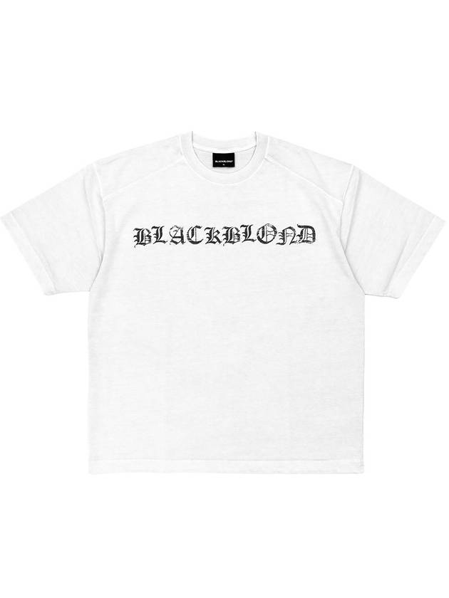 BBD Crushed Faith T Shirt White - BLACKBLOND - BALAAN 3