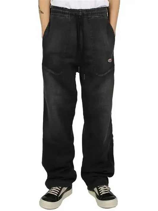 D Martians Track Jeans Black - DIESEL - BALAAN 2