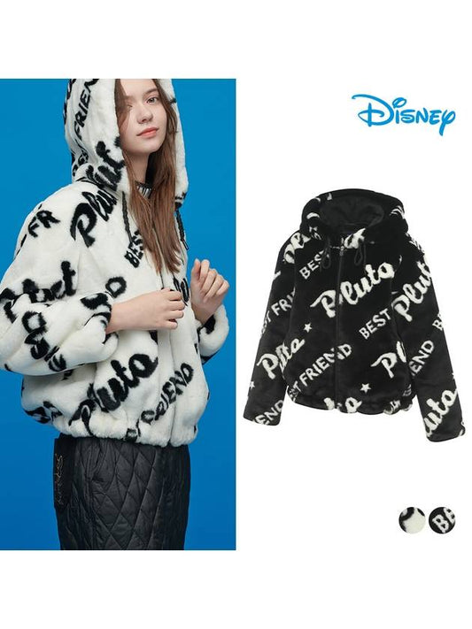 Women s Lettering Fur Jumper DN4LJP031 - DISNEY GOLF - BALAAN 1