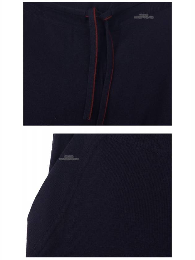 FAI1524 WB60 New Pantaloonel Cashmere Drawstring Pants Navy Men’s Pants TEO - LORO PIANA - BALAAN 6