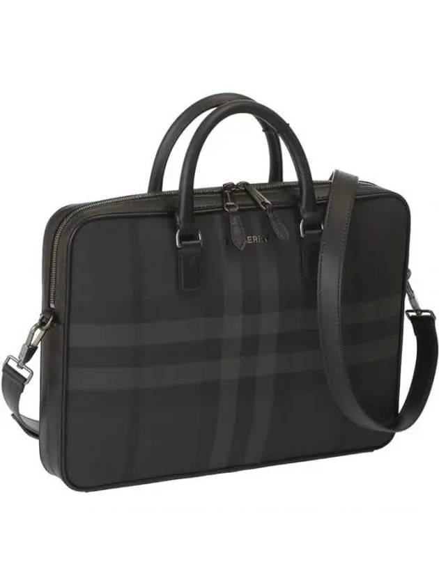 Slim Ainsworth Check Case Dark Grey - BURBERRY - BALAAN 2