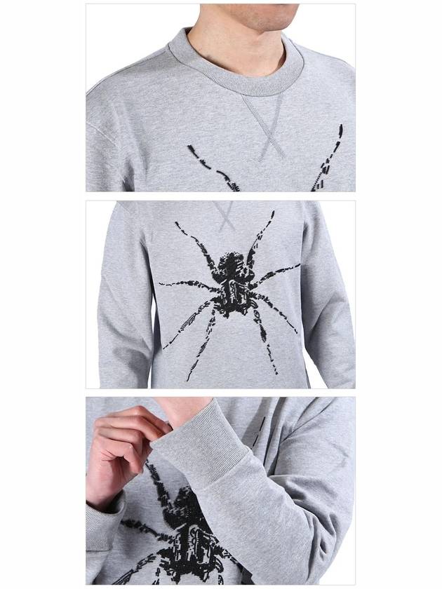 Spider Print Sweatshirt Grey - LANVIN - BALAAN 5