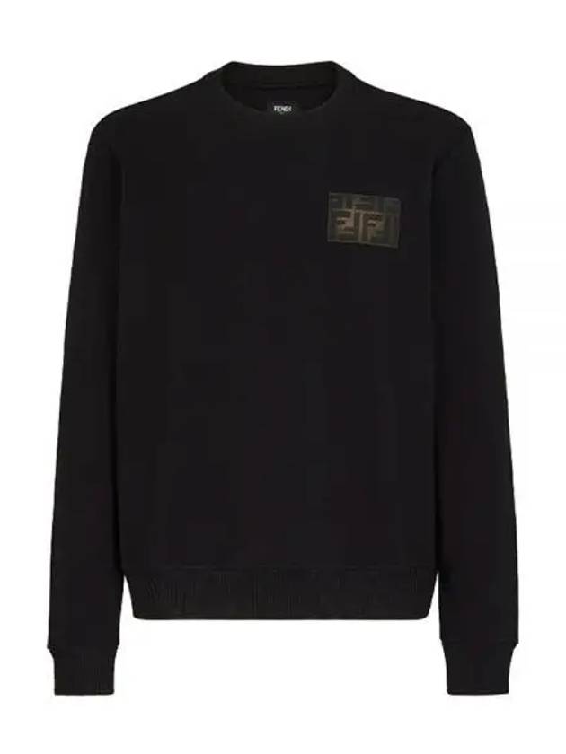 Jersey Sweatshirt Black - FENDI - BALAAN 2