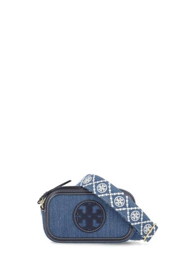 Mini Miller Denim Cross Bag Blue - TORY BURCH - BALAAN 1