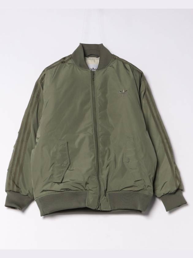 Oversized SST Bomber Jacket Olive - ADIDAS - BALAAN 2