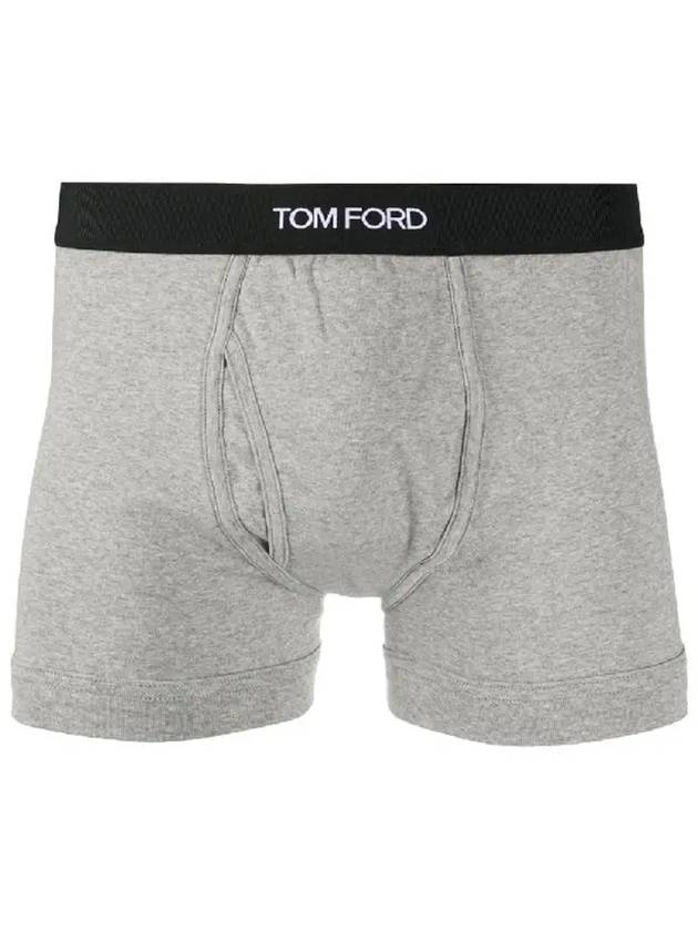 Men's Classic Fit Boxer Briefs Grey - TOM FORD - BALAAN 2