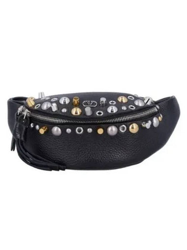 Nellcôte Belt Bag Black - VALENTINO - BALAAN 1