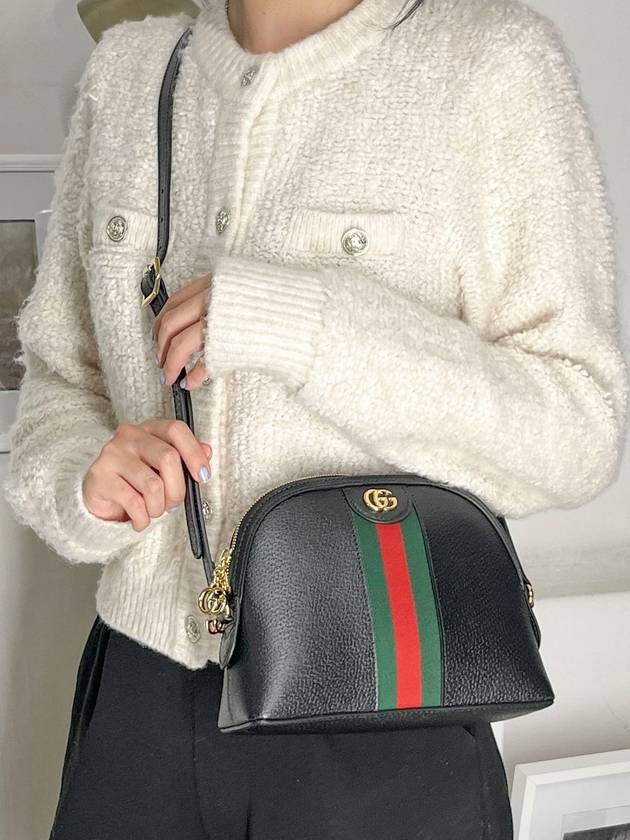 Ophidia small shoulder bag black - GUCCI - BALAAN 11