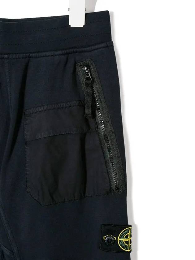 Kids Waffen Zipper Pocket Training Pants 701662240 V0020 - STONE ISLAND - BALAAN 4