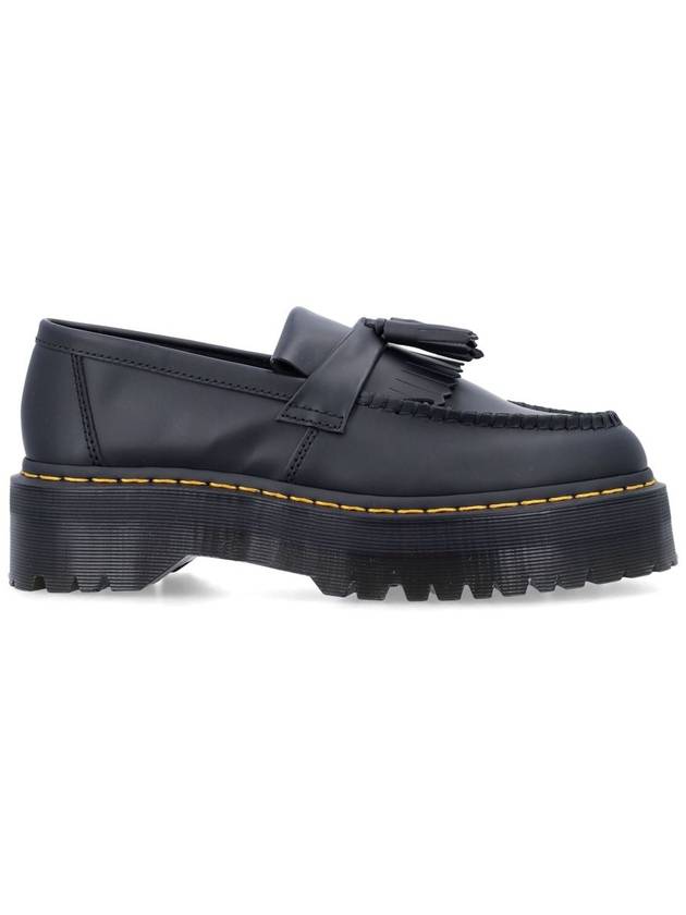 Adrian Leather Platform Tassel Loafers Black - DR. MARTENS - BALAAN 2