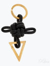 Triangle Nappa Key Holder Black - BOTTEGA VENETA - BALAAN 2