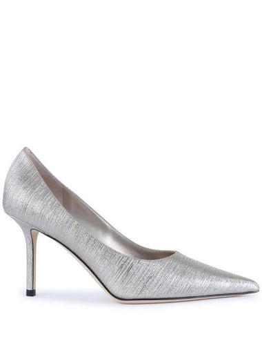 Jimmy Choo Silver Leather Pumps - JIMMY CHOO - BALAAN 1