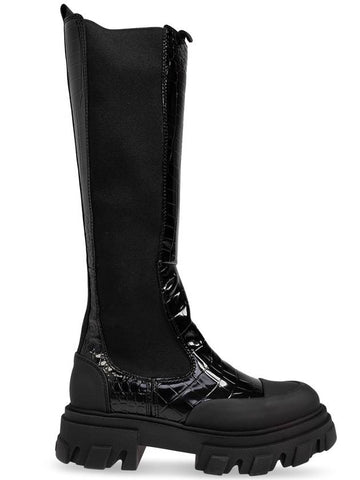 Ganni Platform Boots, Women's, Black - GANNI - BALAAN 1