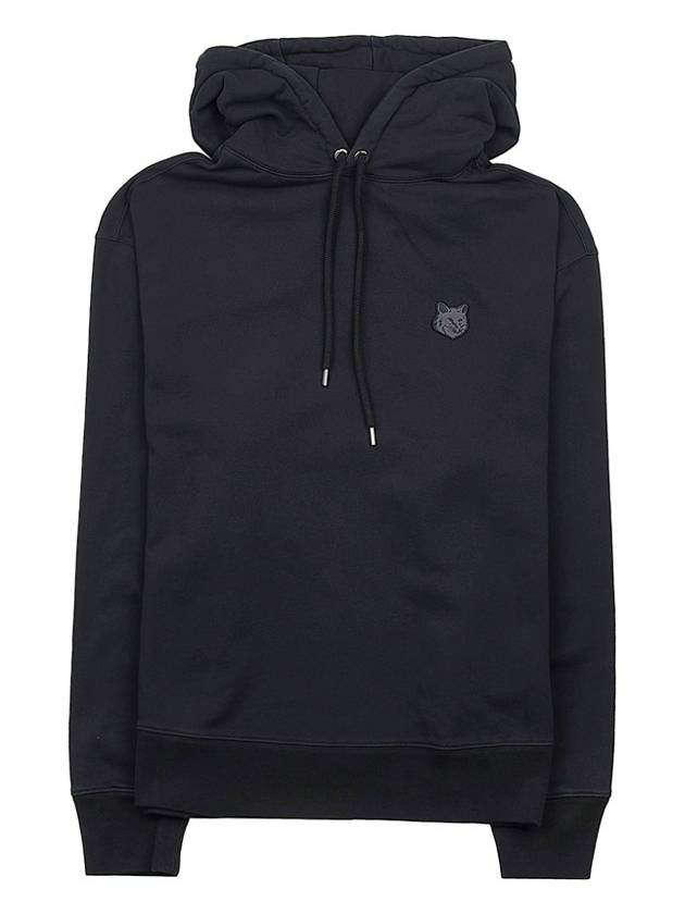 Bold Fox Head Patch Oversize Hoodie Black - MAISON KITSUNE - BALAAN 10