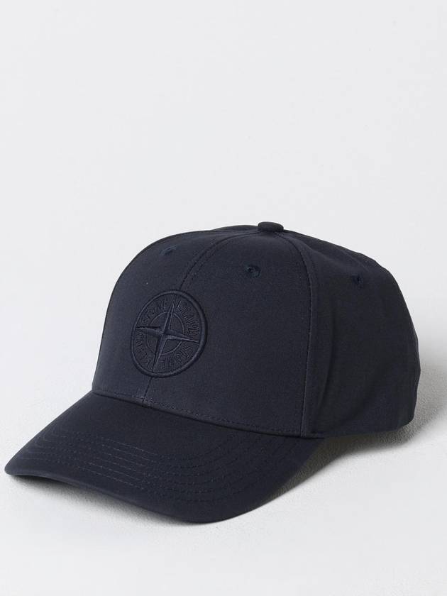 99661 Cotton Rep 6 Panel Ball Cap Navy - STONE ISLAND - BALAAN 2