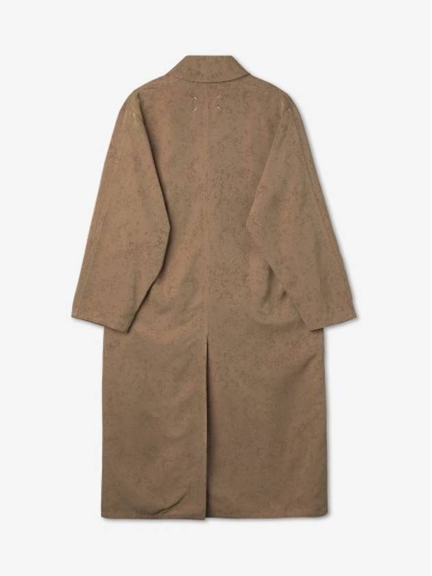 Cotton Faille Trench Coat Camel - MAISON MARGIELA - BALAAN 3