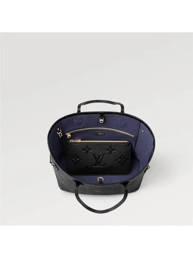 Neverfull MM Monogram Empreinte Tote Bag Noir - LOUIS VUITTON - BALAAN 4