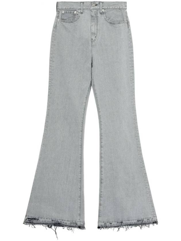 Junya Watanabe Flared Jeans With A Worn Effect - JUNYA WATANABE - BALAAN 1