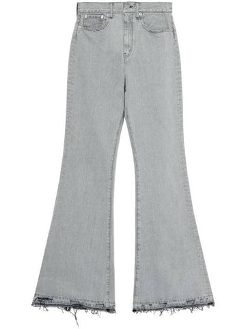 Junya Watanabe Flared Jeans With A Worn Effect - JUNYA WATANABE - BALAAN 1