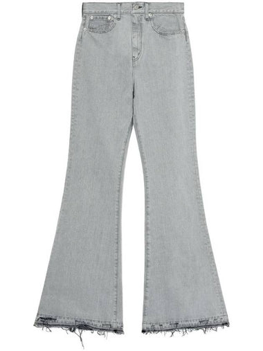 Junya Watanabe Flared Jeans With A Worn Effect - JUNYA WATANABE - BALAAN 1