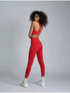 Contour Support Leggings Red - ATHPLATFORM - BALAAN 2